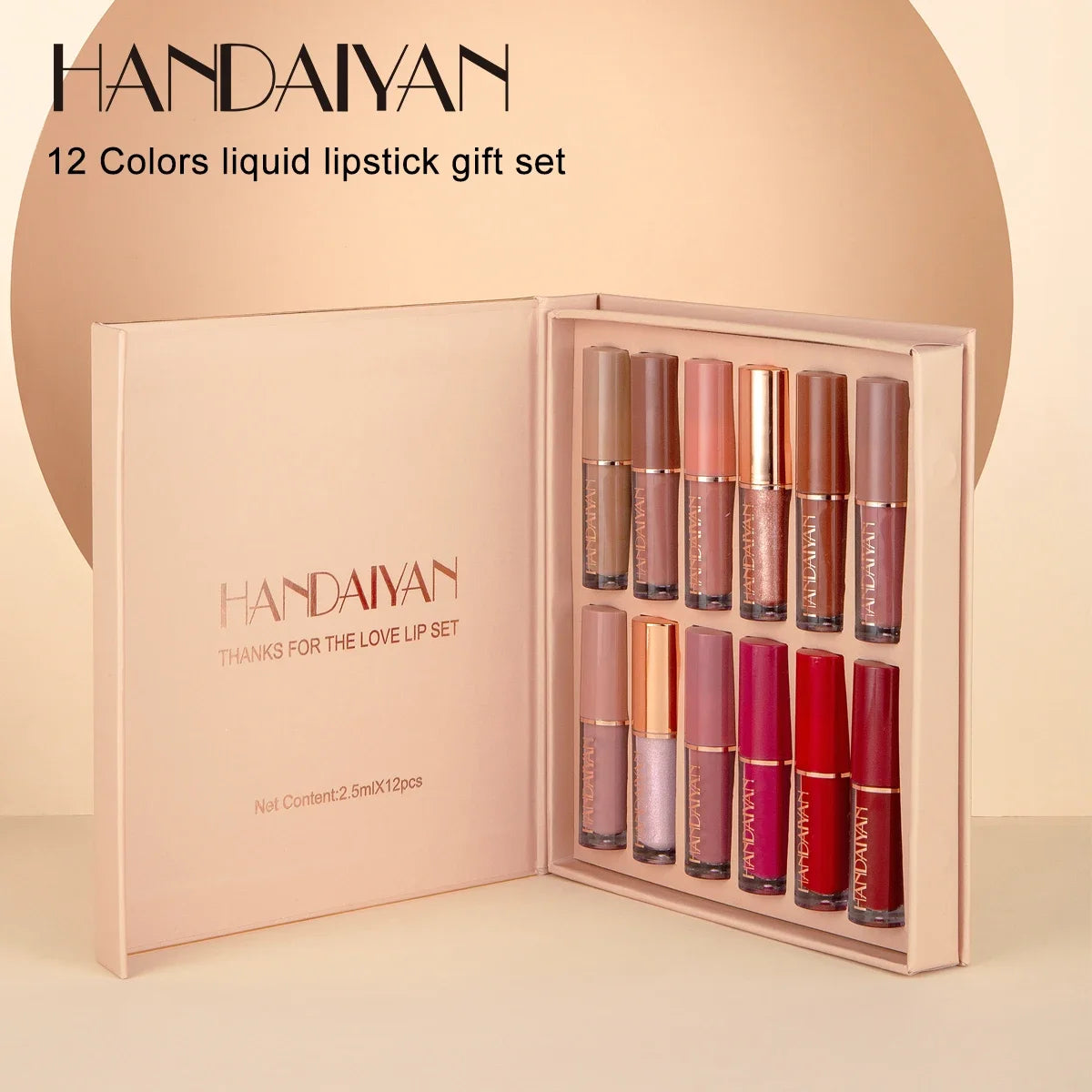 12 Colors Lip Tint Kit
