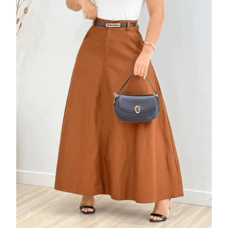 Saia Longa Casual Básica