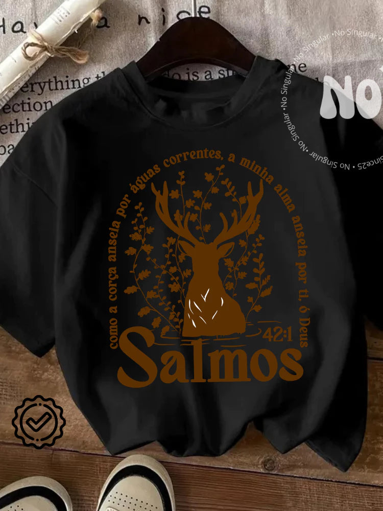 Camiseta Feminina Salmos 42:1