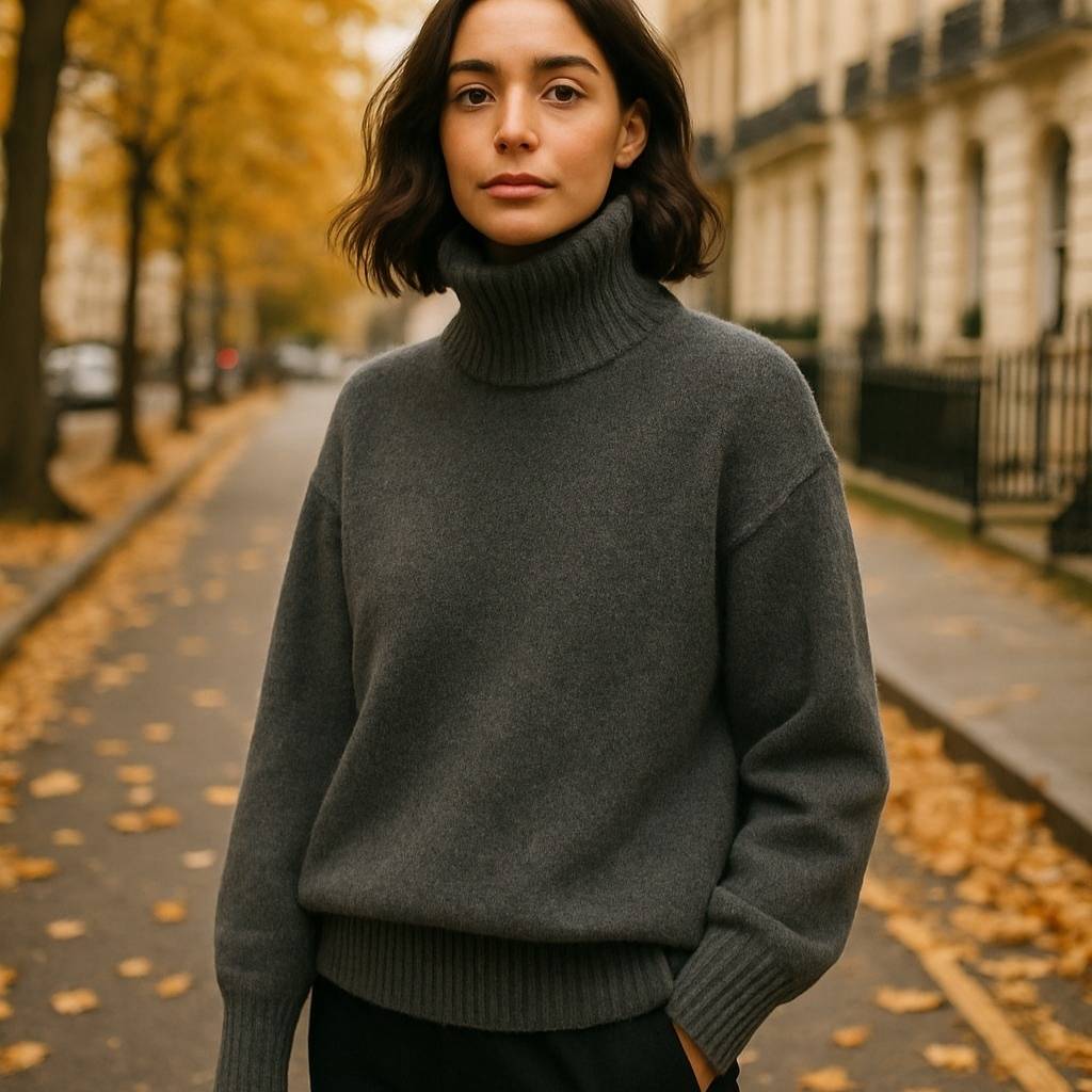 Velin Sweater – Slim Fit Ribbed Knit