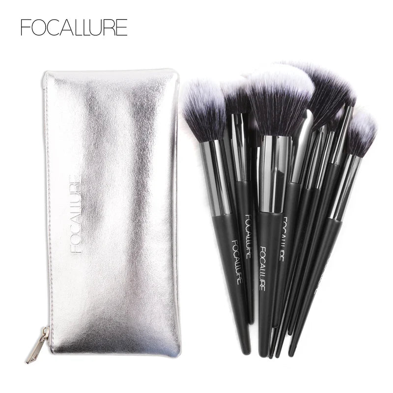 6/10pcs Makeup Brush Set – Eyes & Face
