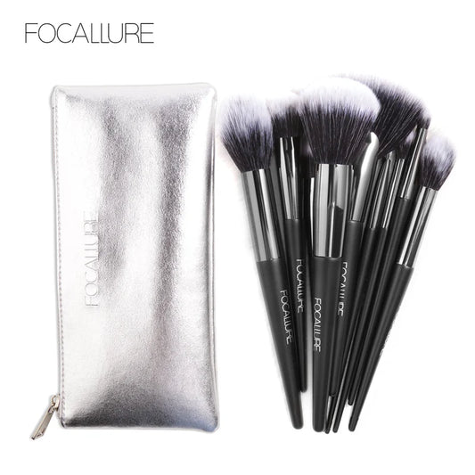 6/10pcs Makeup Brush Set – Eyes & Face