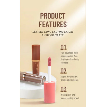 Hot Sexy 12pcs Lip Paint – Matte & Long Lasting