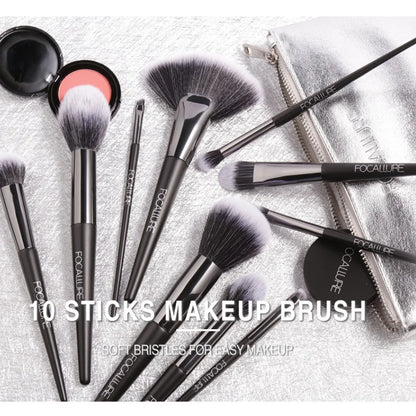 6/10pcs Makeup Brush Set – Eyes & Face
