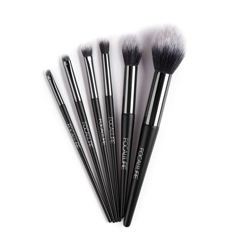 6/10pcs Makeup Brush Set – Eyes & Face