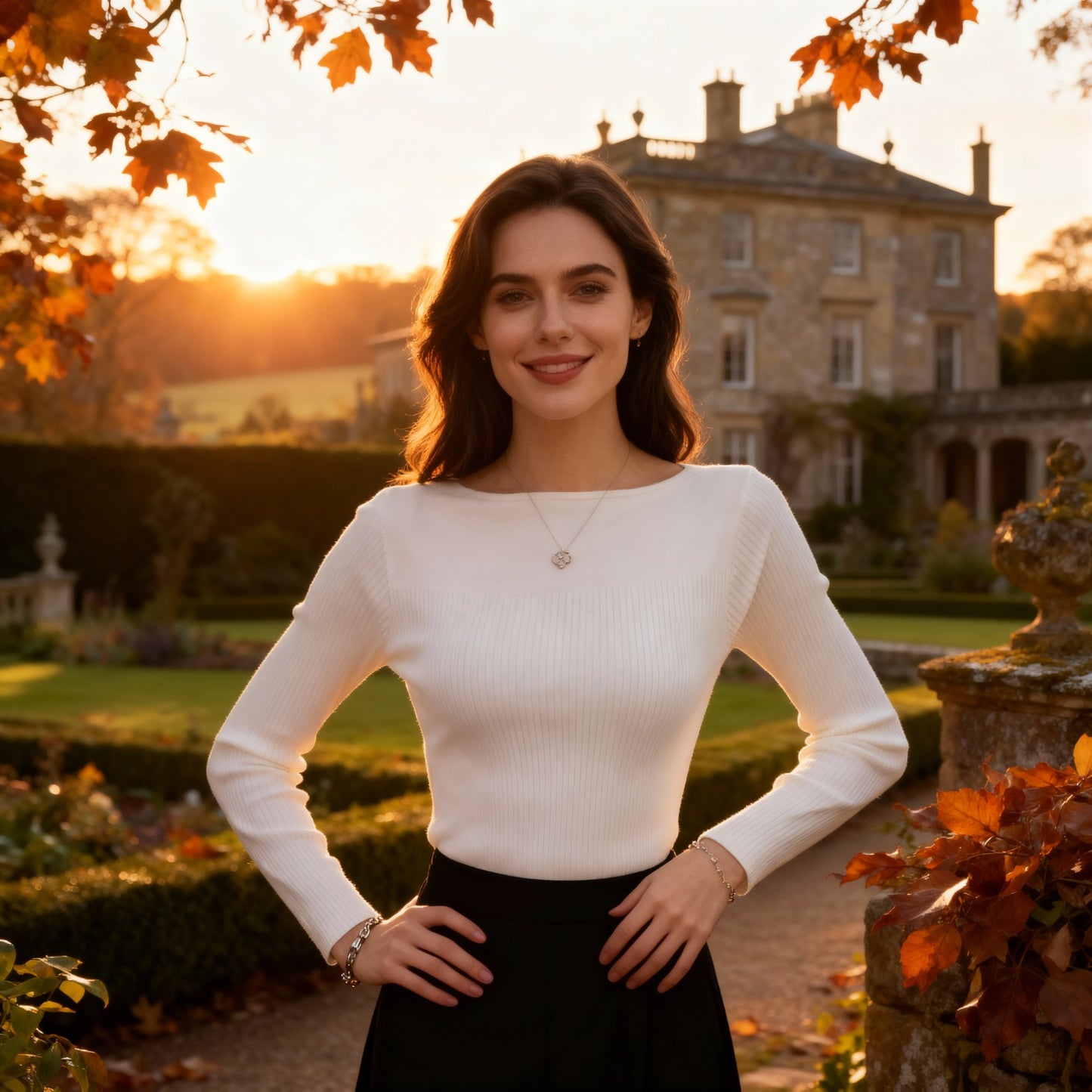 Slate Knit Top