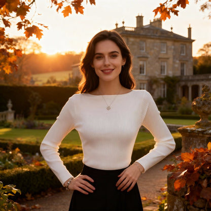 Slate Knit Top