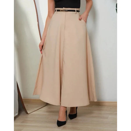 Saia Longa Casual Básica