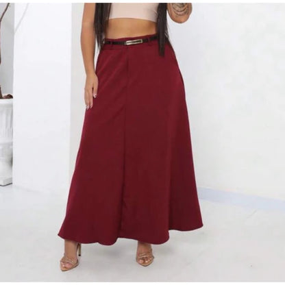 Saia Longa Casual Básica