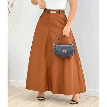 Saia Longa Casual Básica