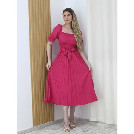 Vestido Plissado