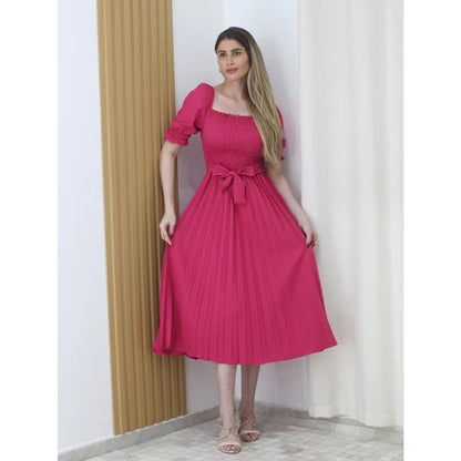 Vestido Plissado