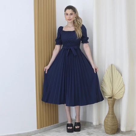 Vestido Plissado